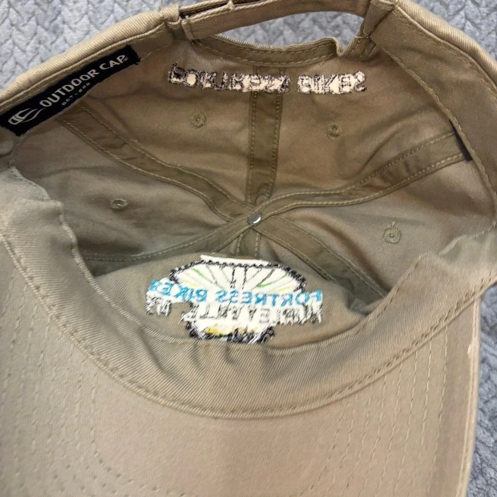 Outdoor Cap Fortress Bikes Hurleyville NY Hat Tan Khaki BCT-662 Adjustable